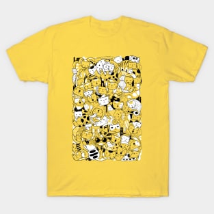 Cute Cats and Friends T-Shirt